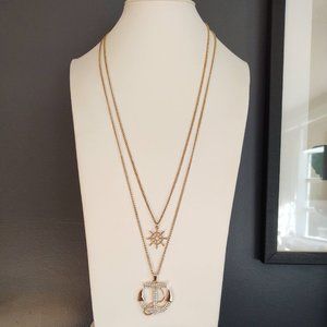 Nautical 2 strand necklace